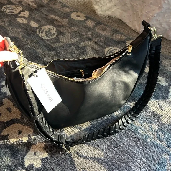 Jules Kae Black Crossbody Bag - Picture 5 of 7